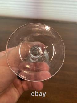 STUNNING SET(12) VTG WATERFORD Crystal COLLEEN Hock Wine Glasses 7.5H SIGNED