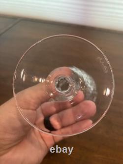 STUNNING SET(12) VTG WATERFORD Crystal COLLEEN Hock Wine Glasses 7.5H SIGNED