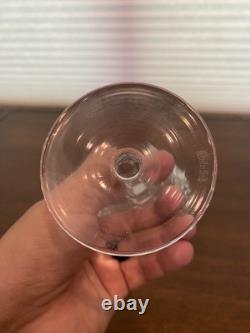 STUNNING SET(12) VTG WATERFORD Crystal COLLEEN Hock Wine Glasses 7.5H SIGNED