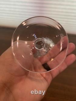 STUNNING SET(12) VTG WATERFORD Crystal COLLEEN Hock Wine Glasses 7.5H SIGNED