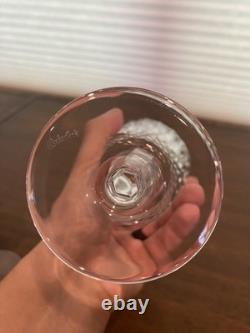STUNNING SET(12) VTG WATERFORD Crystal COLLEEN Hock Wine Glasses 7.5H SIGNED