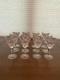 STUNNING VTG SET(12) WATERFORD Crystal GLENMORE Claret Wine Glasses SIGNED 6.5H