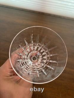 STUNNING VTG SET(12) WATERFORD Crystal GLENMORE Claret Wine Glasses SIGNED 6.5H