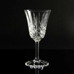 Saint Louis crystal drinking glass red wine TARN Set of 6 mid century vintage