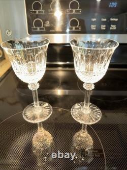Saint St. Louis France Crystal Tommy Burgundy Wine Glasses 6 5/8 Set of 26oz