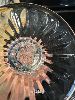 Saint St. Louis France Crystal Tommy Burgundy Wine Glasses 6 5/8 Set of 26oz