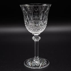 Saint St. Louis France Crystal Tommy Burgundy Wine Glasses 6 5/8 Set of 3