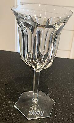 Set / 3 Vintage Baccarat France Crystal MALMAISON Water Goblets or Wine Glasses