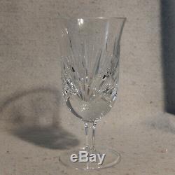 Set 4 GORHAM Cherrywood Cut Crystal ICE TEA Stemware Glass Wine Water GOBLET