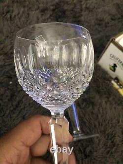 Set 4 Vintage Waterford Crystal Colleen 7-1/4 Wine Glasses Excellent Old Mark