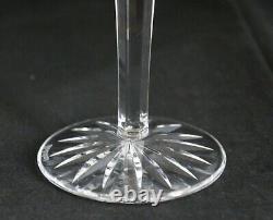 Set 4 Vintage Waterford Cut Glass Crystal Araglin Water Red Wine Goblets 7 7/8