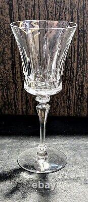 (Set/6) TIFFIN Franciscan-Marquis, Vintage Cut Crystal Wine Glasses, 6-3/4