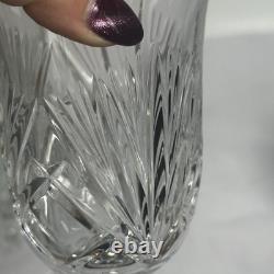 Set 6 Vintage Gorham Wine Diamond Lead Crystal Glasses Retired Euc