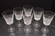 Set 6 Vintage Waterford Crystal Lismore 6 7/8 Water Goblets/Wine Glasses Stems