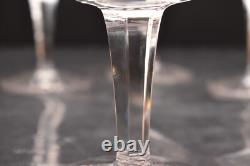 Set 6 Vintage Waterford Crystal Lismore 6 7/8 Water Goblets/Wine Glasses Stems