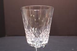 Set 6 Vintage Waterford Crystal Lismore 6 7/8 Water Goblets/Wine Glasses Stems