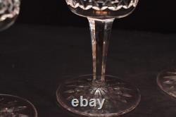 Set 6 Vintage Waterford Crystal Lismore 6 7/8 Water Goblets/Wine Glasses Stems