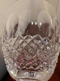 Set 6 Vtg WATERFORD CRYSTAL Colleen 4.75 Short-Stemmed Claret Wine Glasses 6 oz
