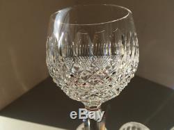 Set 6x Vintage Waterford Crystal Colleen Hock Wine or Stemmed Cocktail Glasses