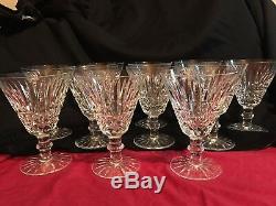 Set Of12 55/8 Waterford Irish Crystal Tramore Vintage Goblet/ Wine Glasses