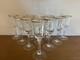 Set Of 10 Vintage Lenox Hayworth Crystal Wine Glasses 6 5/8 Gold Rim