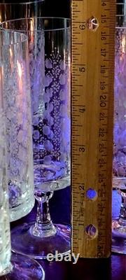 Set Of 13 Rosenthal Motif Romance I Stemmed Wine Water Goblet Glasses Germany