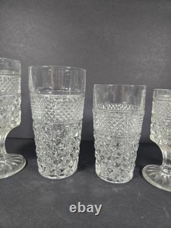 Set Of 48 Wexford Glasses Tumblers, Coupes, Goblets Anchor Hocking Vintage