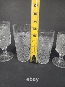 Set Of 48 Wexford Glasses Tumblers, Coupes, Goblets Anchor Hocking Vintage