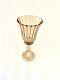 Set Of 4 Vintage Venetian Fluted Wine Glasses