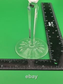 Set Of 4 Vintage Waterford Crystal Lismore Hock Wine Glasses Ireland 7 3/8