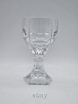 Set Of 5 Baccarat Mercure Style Vintage Wine Glasses 6½
