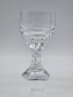 Set Of 5 Baccarat Mercure Style Vintage Wine Glasses 6½