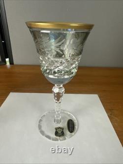 Set Of 6 Vintage Ebeling & Reuss Marchioness Wine Goblets Glasses 6 1/4 Rare