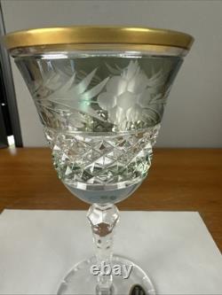 Set Of 6 Vintage Ebeling & Reuss Marchioness Wine Goblets Glasses 6 1/4 Rare