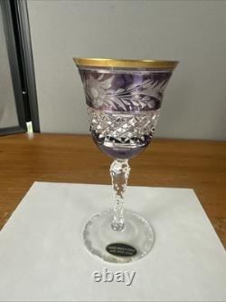 Set Of 6 Vintage Ebeling & Reuss Marchioness Wine Goblets Glasses 6 1/4 Rare