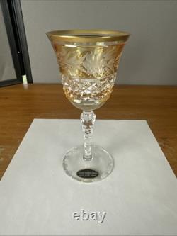 Set Of 6 Vintage Ebeling & Reuss Marchioness Wine Goblets Glasses 6 1/4 Rare