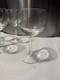 -Set Of 6- Vintage French Fine Crystal Wine Goblets'Made In France' Impressed