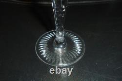 Set Of 6 Vintage Nachtmann Bleikristall Cut To Clear Wine/cordial Glasses
