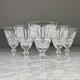 Set Of 6 Vintage WATERFORD Crystal TRAMORE Wine Water Goblets Glasses 5,5