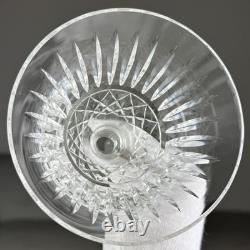 Set Of 6 Vintage WATERFORD Crystal TRAMORE Wine Water Goblets Glasses 5,5