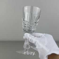 Set Of 7 Waterford Crystal Kenmare Claret Wine Glasses 6 Vintage Ireland