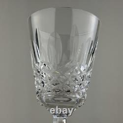 Set Of 7 Waterford Crystal Kenmare Claret Wine Glasses 6 Vintage Ireland