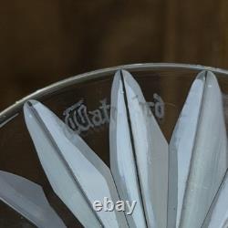 Set Of 7 Waterford Crystal Kenmare Claret Wine Glasses 6 Vintage Ireland