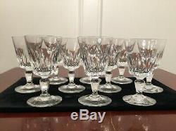 Set of 10 Vintage BACCARAT CRYSTAL Biarritz 3 oz Liqueur Cordial Wine Glasses
