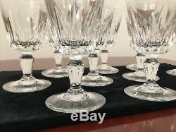 Set of 10 Vintage BACCARAT CRYSTAL Biarritz 3 oz Liqueur Cordial Wine Glasses