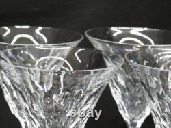 Set of 11 Vintage Orrefors Teardrop Crystal Wine Glasses 6 Signed