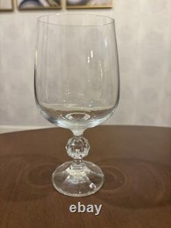 Set of 12- Claudia by Import Assoc. Water Goblet 6.5 Vintage MINT