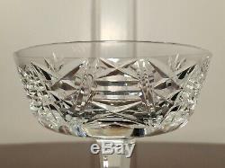 Set of 12 True Vintage WATERFORD CRYSTAL Clare Champagne Wine Sherbet Glasses