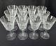 Set of 12 Vintage Waterford Lismore Wine Glasses 5 7/8 Ireland Matched Set