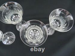 Set of 4 Grasmere by CUMBRIA Crystal, England 5 Sherry / Liquor Goblets